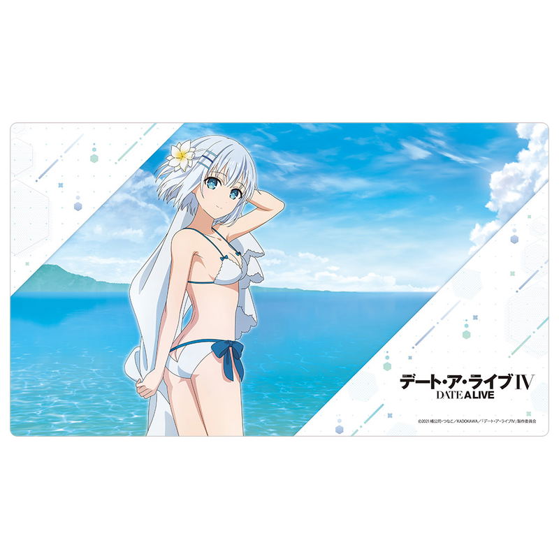 Date A Live IV Original Illustration Rubber Mat Tobiichi Origami / Swimwear image 1