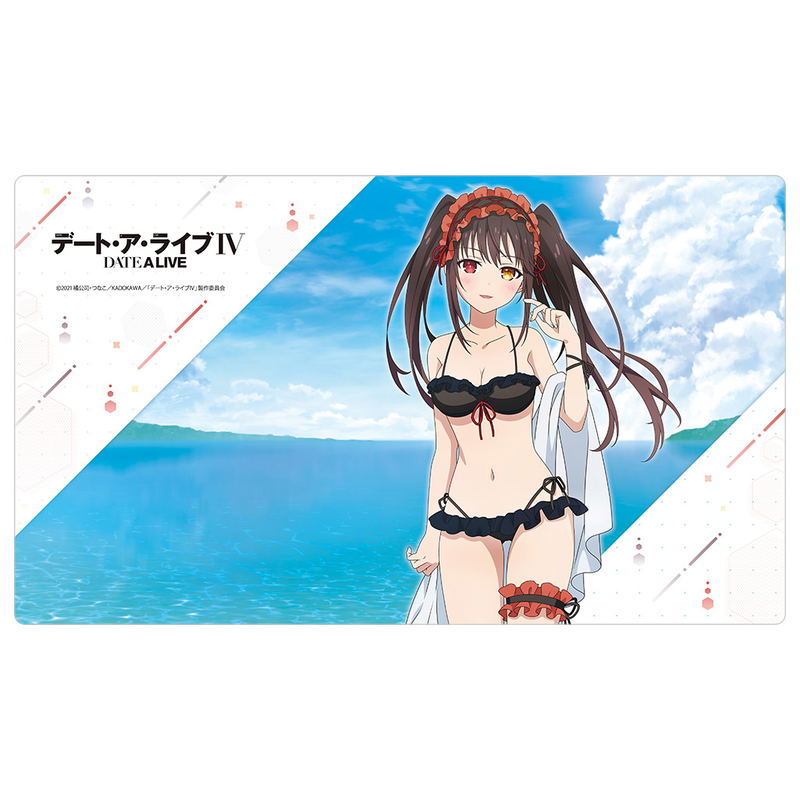 Date A Live IV Original Illustration Rubber Mat Tokisaki Kurumi / Swimwear image 1