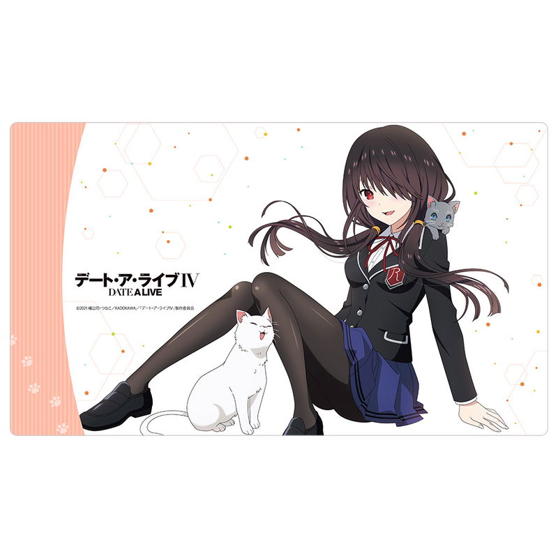 Date A Live IV Rubber Mat Tokisaki Kurumi / Cat image 1