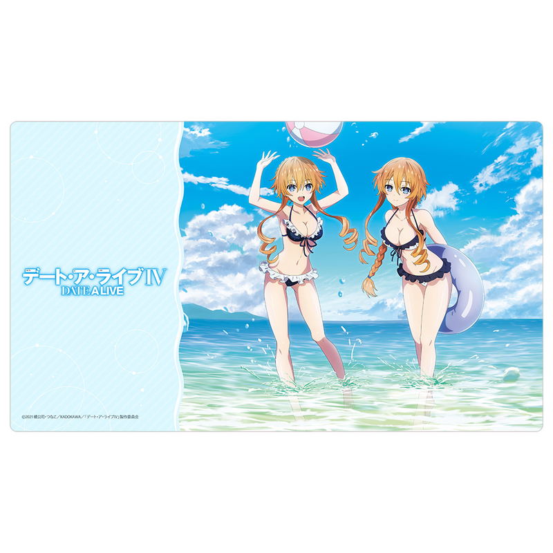 Date A Live IV Rubber Mat Yamai Kaguya & Yamai Yuzuru / Ocean image 1