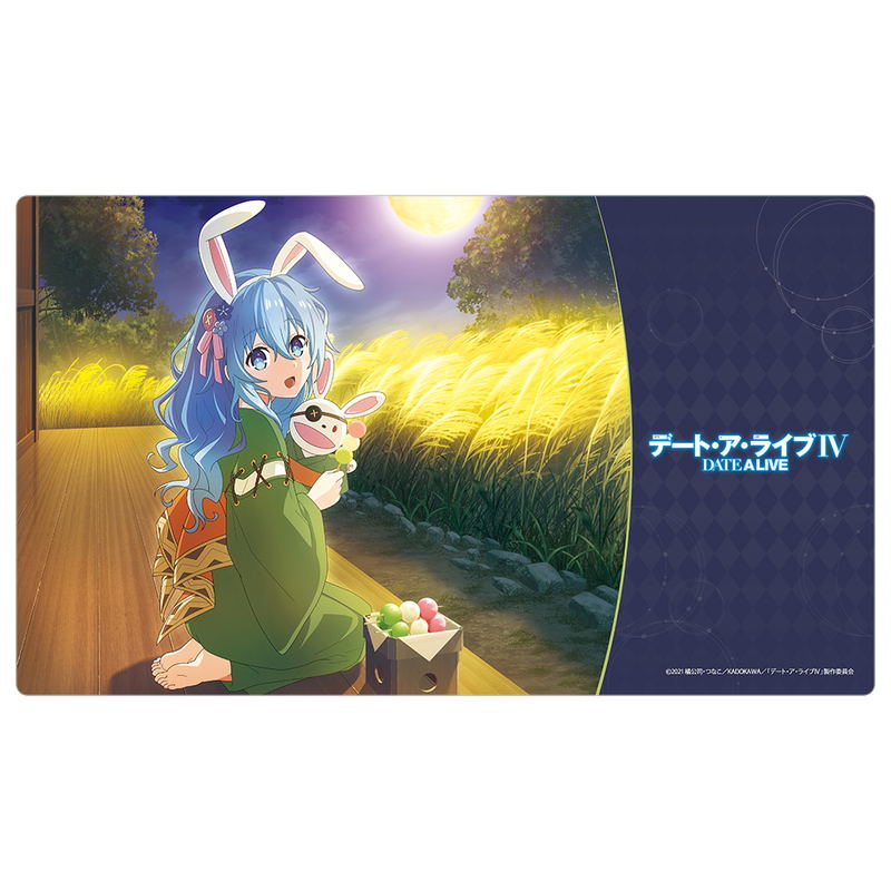 Date A Live IV Rubber Mat Yoshino / Otsukimi image 1