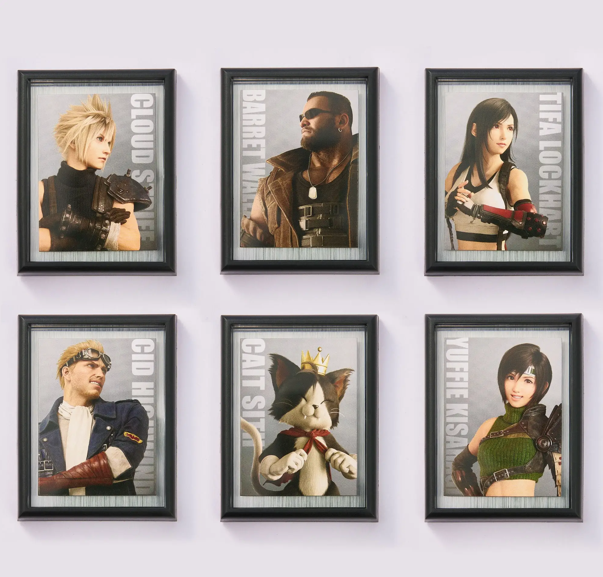 Final Fantasy VII Rebirth Frame Magnet Gallery Vol. 1 (Set of 12 Pieces) Square Enix