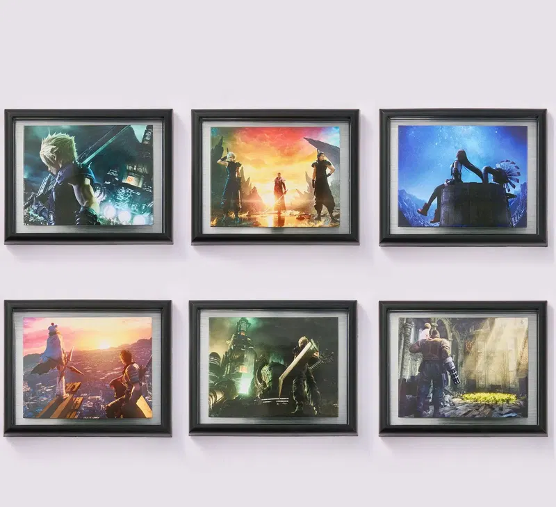Final Fantasy VII Rebirth Frame Magnet Gallery Vol. 1 (Set of 12 Pieces) image 2