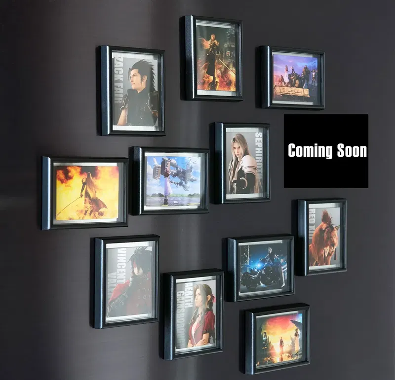 Final Fantasy VII Rebirth Frame Magnet Gallery Vol. 2 (Set of 12 Pieces) (Re-run) image 3