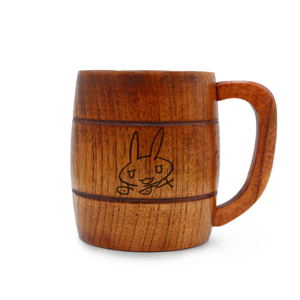 Made in Abyss: The Golden City of the Scorching Sun Nanachi's Signature Barrel-shaped Wood Mug_