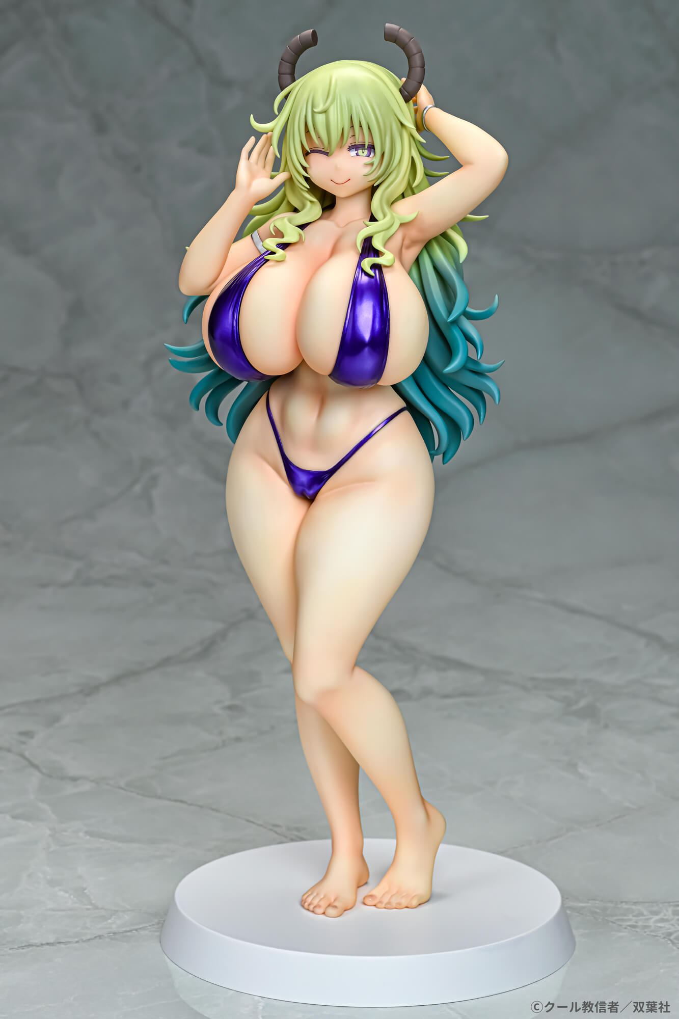 Miss Kobayashi's Dragon Maid 1/7 Scale Pre-Painted Figure: Lucoa Bikini Style Qsix