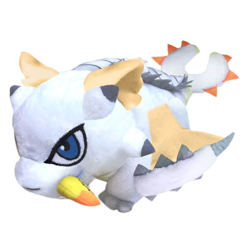 Monster Hunter Deformed Plush Barioth (Renewal) image 1