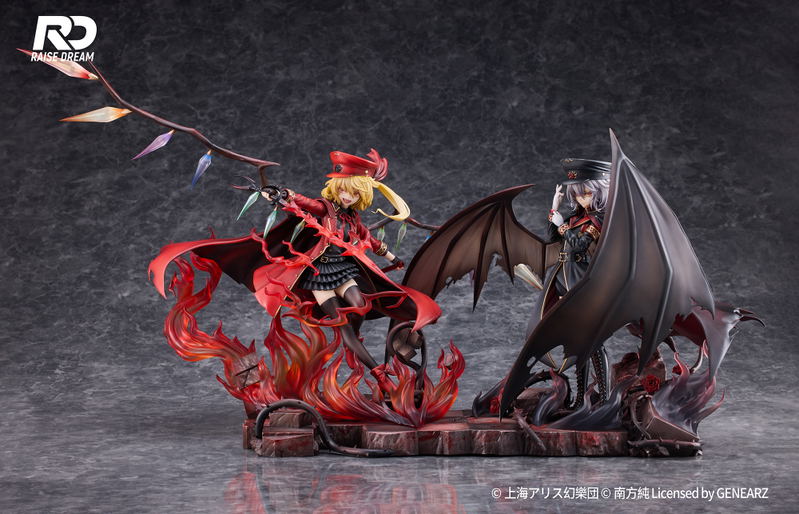 Touhou Project 1/6 Scale Pre-Painted Figure: Remilia Scarlet Military Style Ver. Illustration by Sunao Minakata image 11