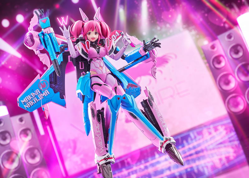 ACKS MC-13 V.F.G. Macross Delta Plastic Model Kit: VF-31A Walkure Makina Nakajima image 3