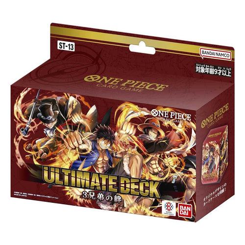 One Piece Card Game Ultimate Deck The Three Brothers ST-13 Bandai