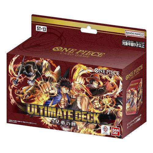 One Piece Card Game Ultimate Deck The Three Brothers ST-13 image 1