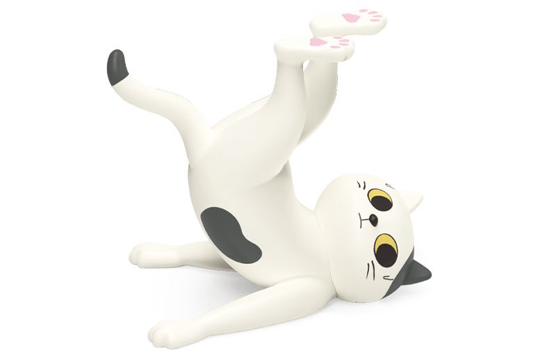 Shitauke no Neko Bicolor Cat Plum