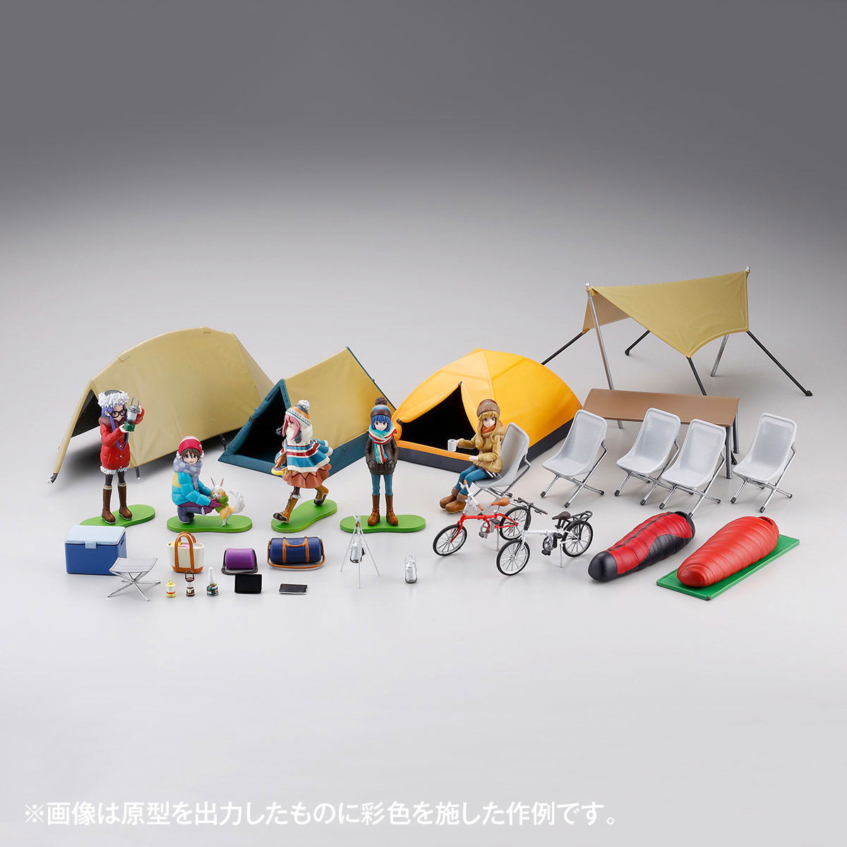 ARTPLA Yurucamp Camp Set 1/24 Scale Plastic Model Kit
