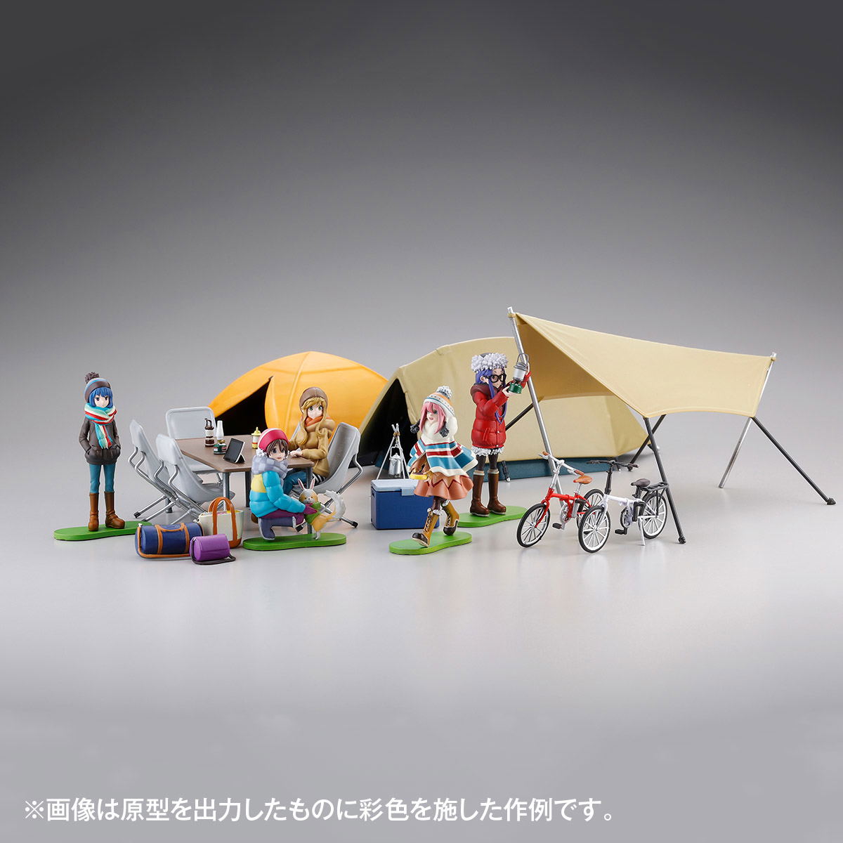 ARTPLA Yurucamp Camp Set 1/24 Scale Plastic Model Kit