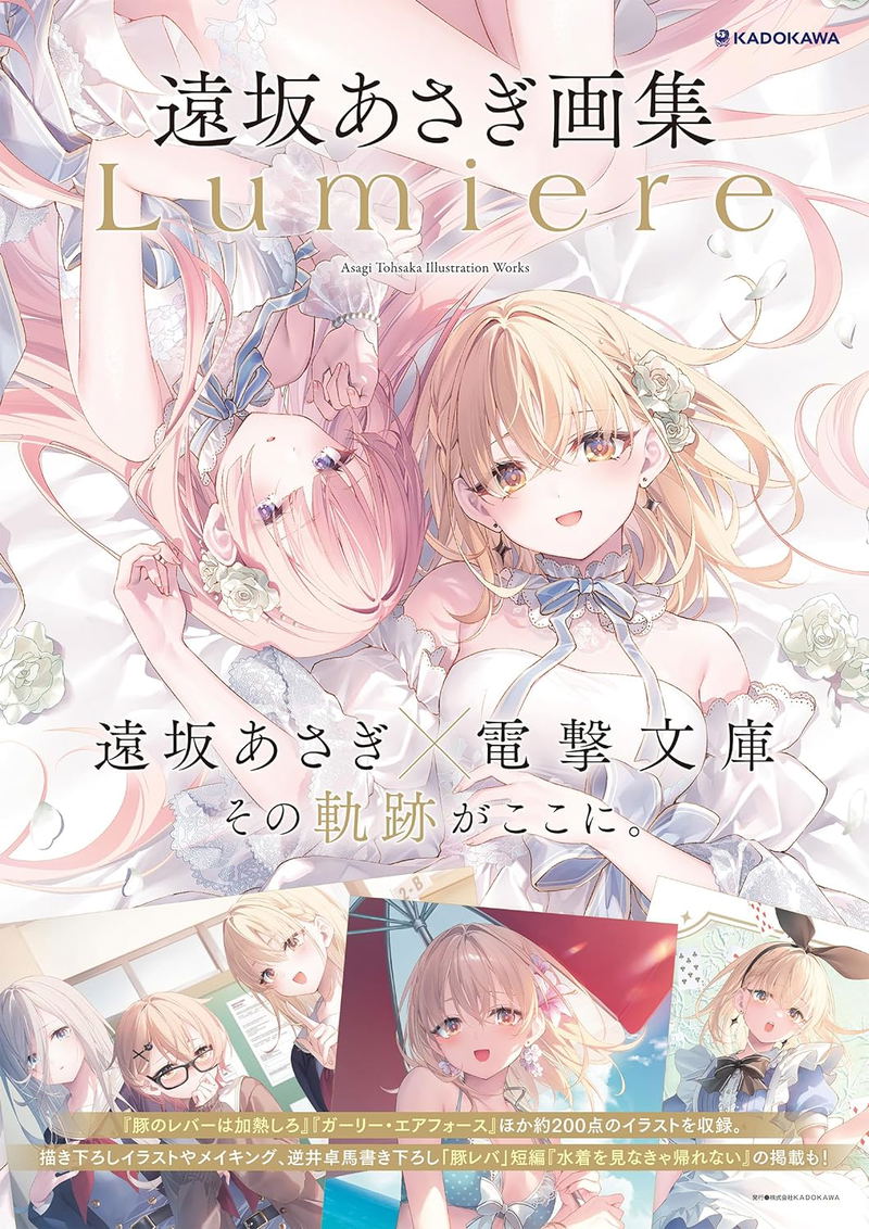 Asagi Tosaka Art Book Lumiere image 2