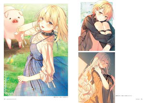 Asagi Tosaka Art Book Lumiere_