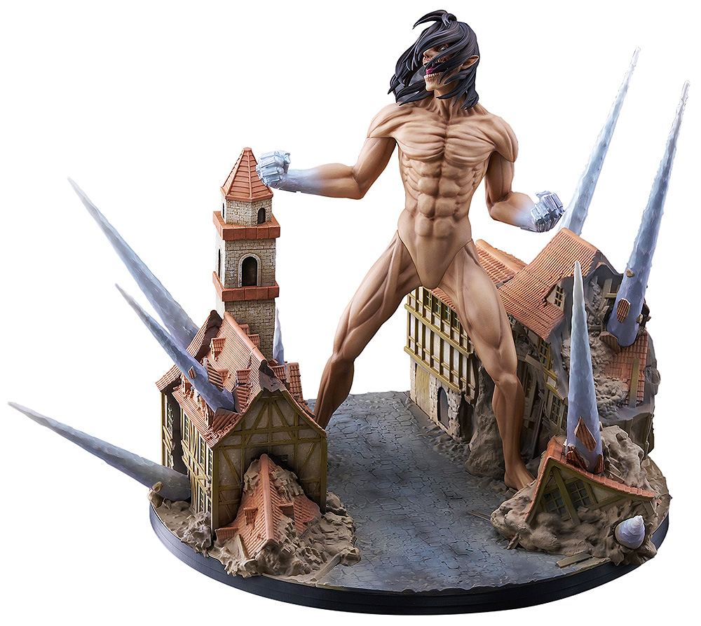 Attack on Titan Pre-Painted Figure: Eren Yeager Attack Titan Ver. Judgment PROOF