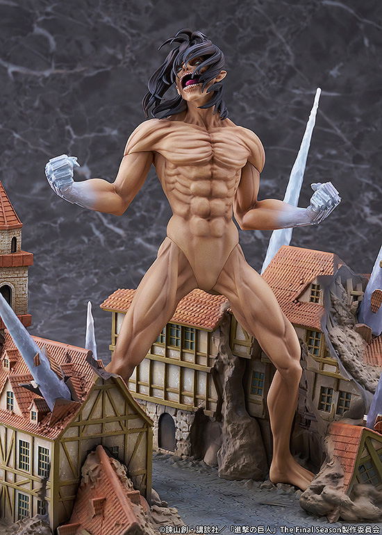 Attack on Titan Pre-Painted Figure: Eren Yeager Attack Titan Ver. Judgment image 5