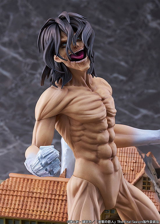 Attack on Titan Pre-Painted Figure: Eren Yeager Attack Titan Ver. Judgment image 7