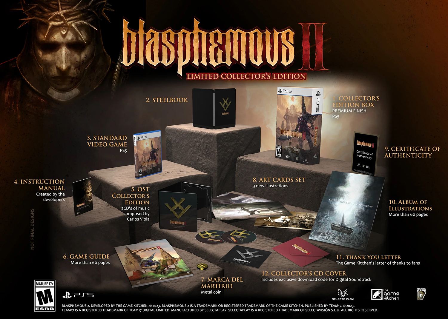 Blasphemous 2 [Limited Collector's Edition] for PlayStation 5