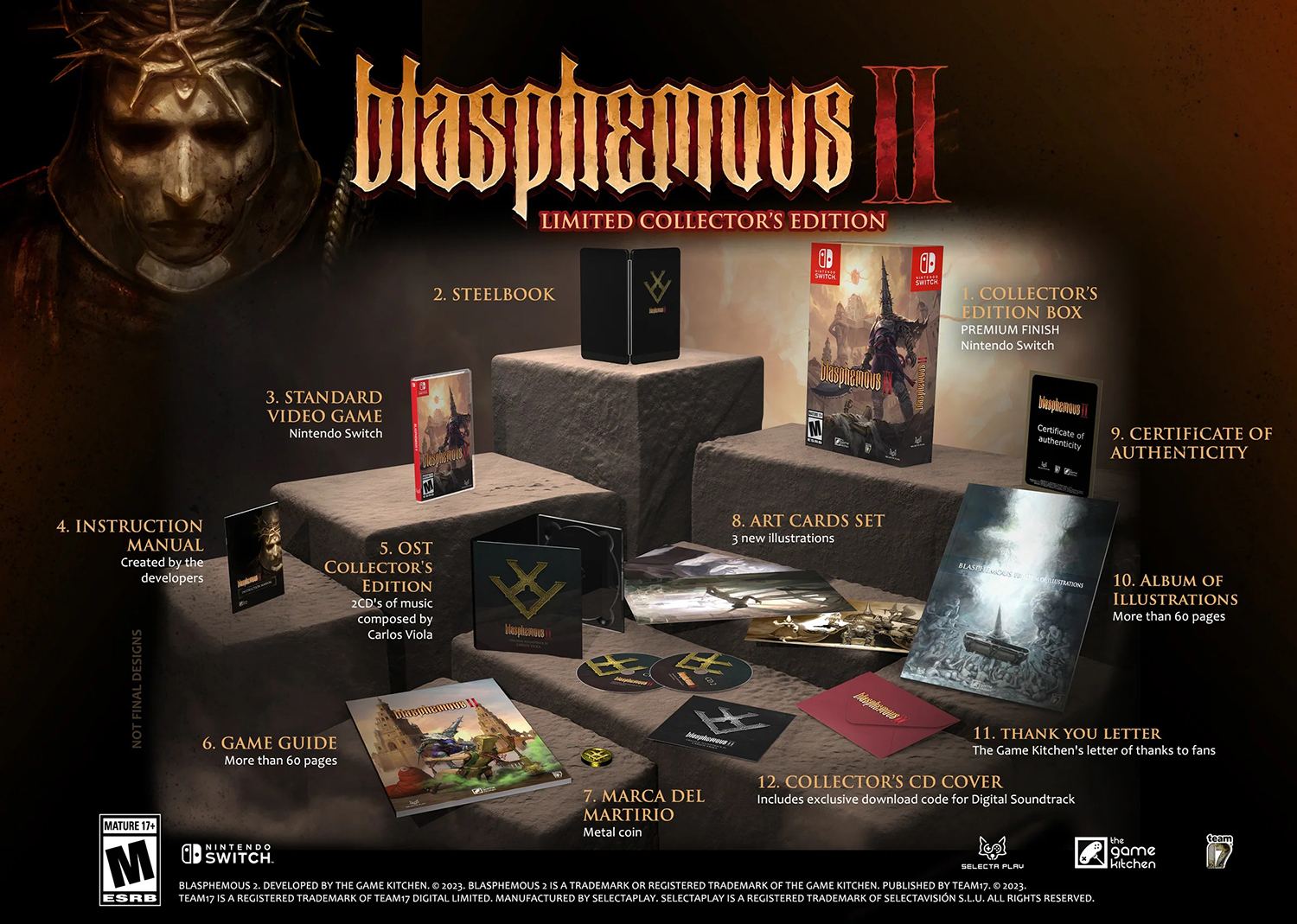 Blasphemous 2 [Limited Collector's Edition] for Nintendo Switch - Bitcoin &  Lightning accepted