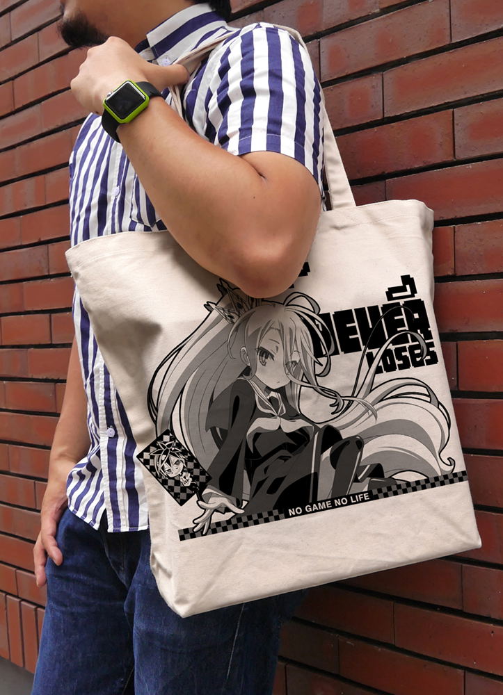 No Game No Life Large Tote Bag Natural image 2
