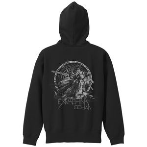 No Game No Life Shuvi Ver2.0 Zippered Hoodie (Black | Size XL)_