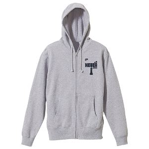 No Game No Life Zippered Hoodie (Mix Gray | Size M)