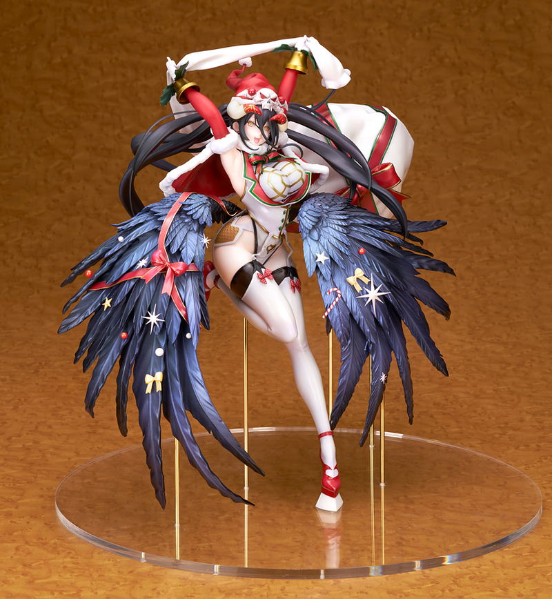 Overlord 1/8 Scale Pre-Painted Figure: Albedo Pure White Santa Ver. image 2