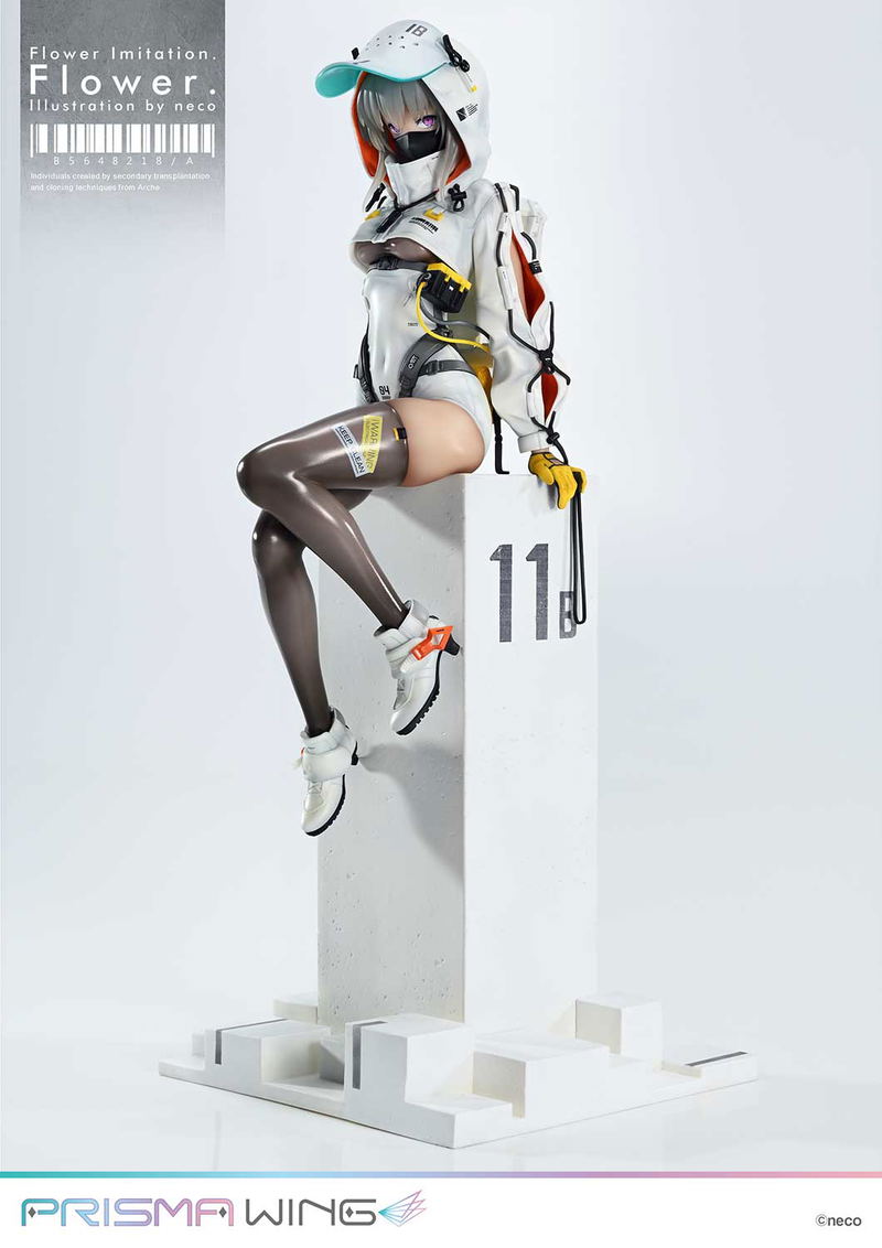 Prisma Wing Flower Imitation. Flower. Illustration by neco 1/7 Scale Pre-Painted Figure image 1