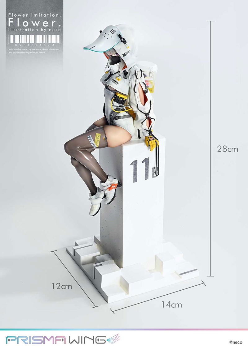 Prisma Wing Flower Imitation. Flower. Illustration by neco 1/7 Scale Pre-Painted Figure image 3