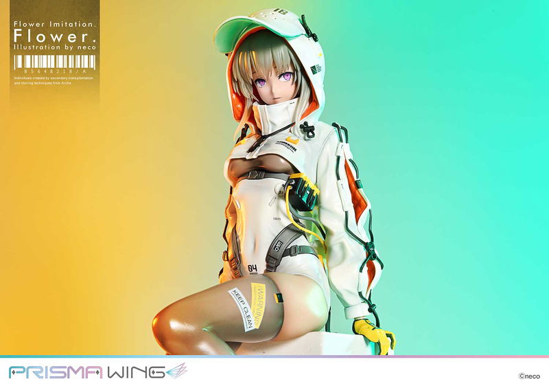 Prisma Wing Flower Imitation. Flower. Illustration by neco 1/7 Scale Pre-Painted Figure image 54