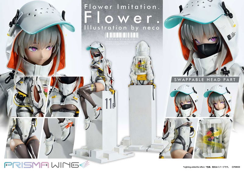 Prisma Wing Flower Imitation. Flower. Illustration by neco 1/7 Scale Pre-Painted Figure image 57
