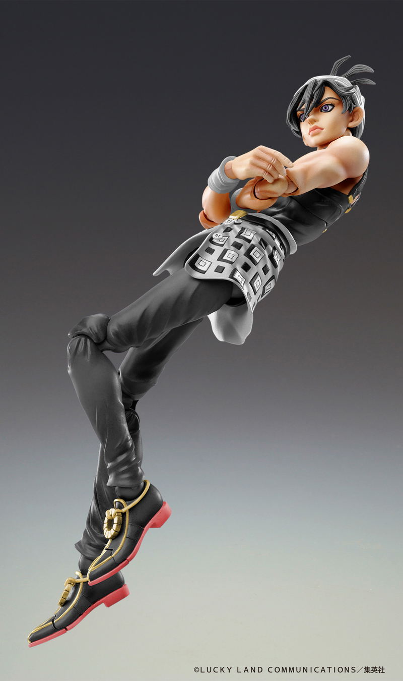 Super Action Statue JoJo's Bizarre Adventure Part V: Narancia Ghirga & Aerosmith Ver. Black image 4
