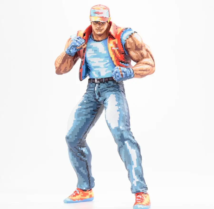 The King of Collectors'24 Special Fatal Fury Special: Terry Bogard (Pixel Art Painting Color) STUDIO24