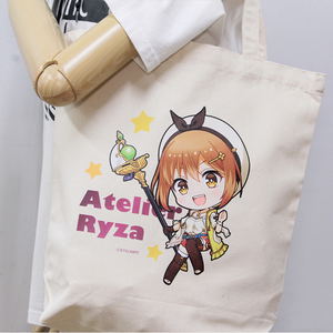 Atelier Ryza: Ever Darkness & The Secret Hideout Puchichoko Canvas Tote Bag Reisalin Stout_