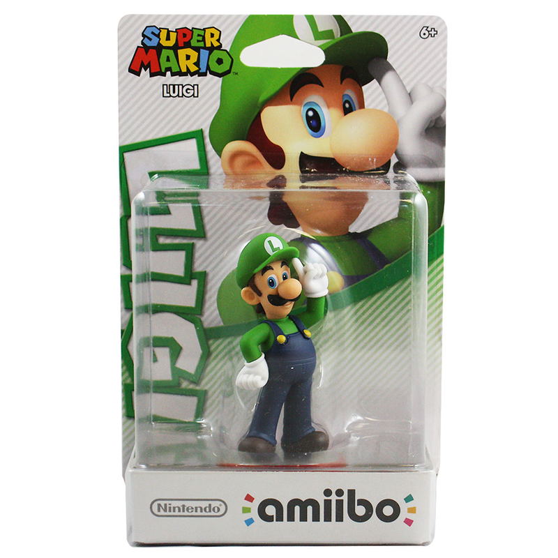 amiibo Super Mario Series Figure (Luigi) image 1