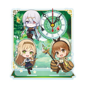 Atelier Ryza: Ever Darkness & The Secret Hideout Puchichoko Mini Acrylic Clock_