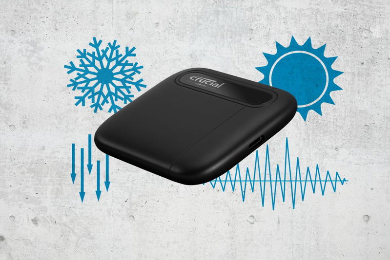 Crucial X6 Portable SSD (2TB) image 3