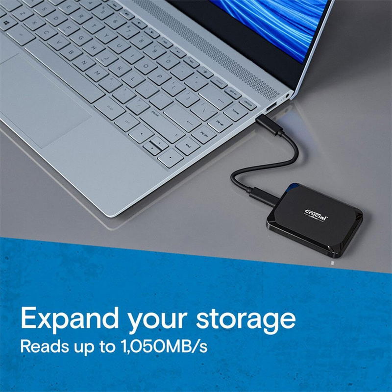 Crucial X9 Portable SSD (1TB) image 6