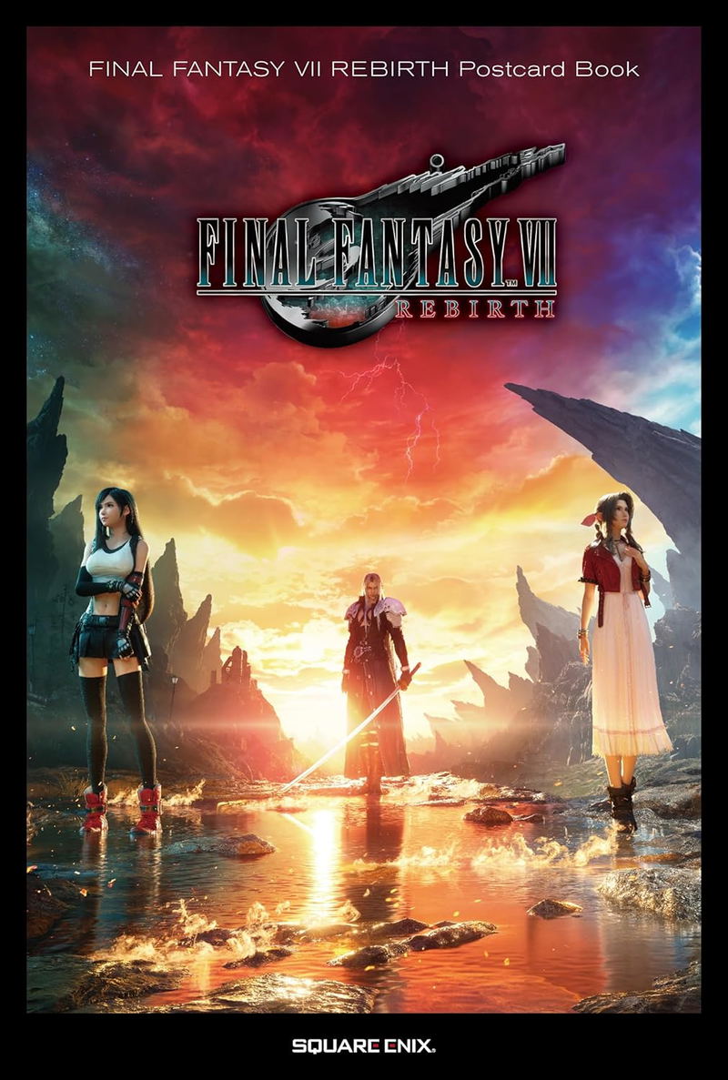 Final Fantasy VII Rebirth Postcard Book image 1