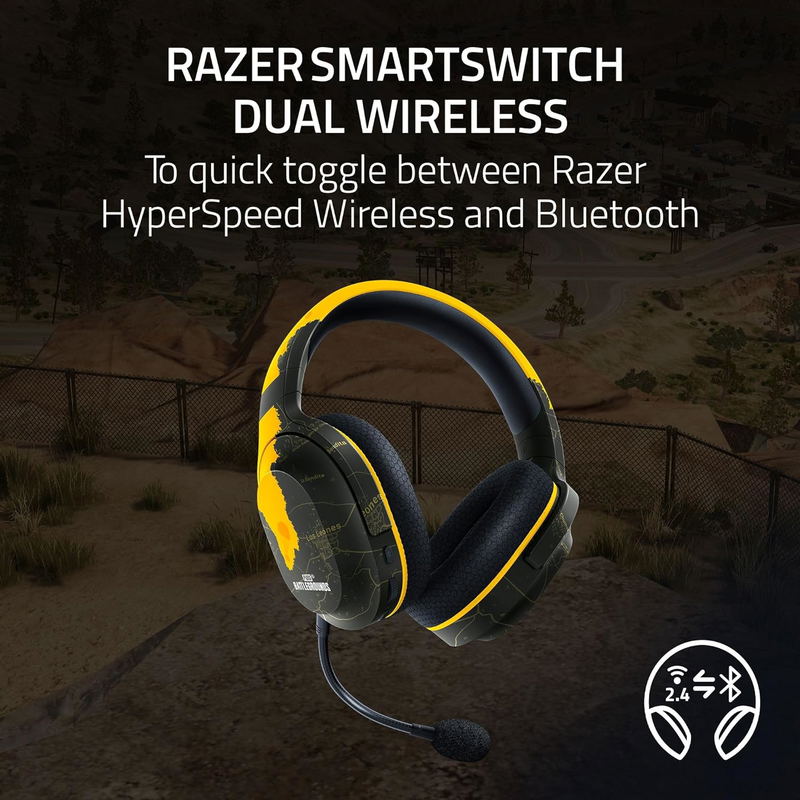 Razer Barracuda X Wireless Gaming Headset (PUBG: Battlegrounds Edition) image 3