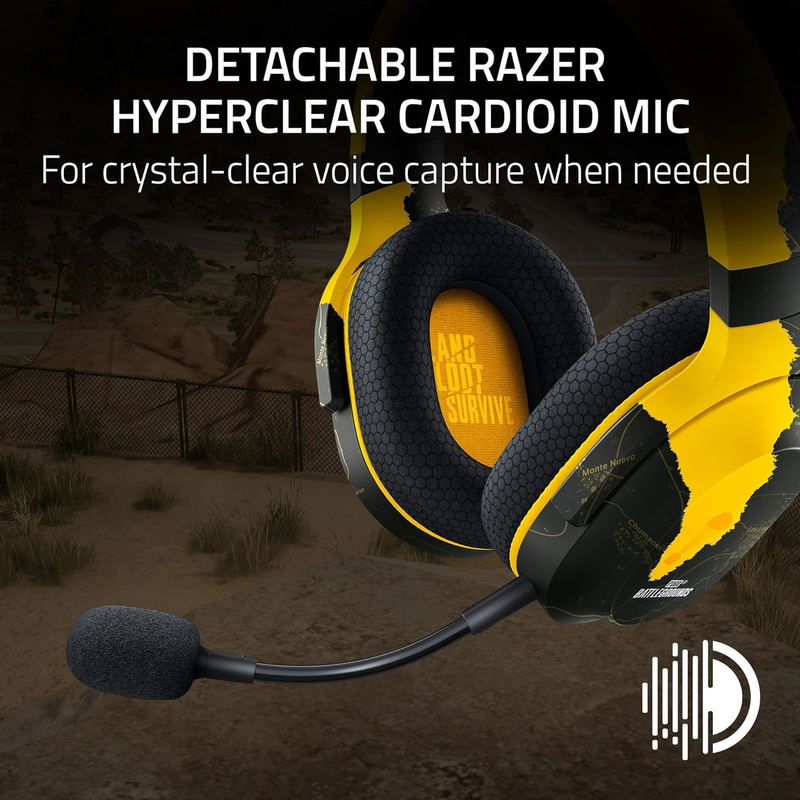 Razer Barracuda X Wireless Gaming Headset (PUBG: Battlegrounds Edition) image 6