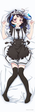 Rent-A-Girlfriend Season 3 - Yaemori Mini Kimono & Maid Costume Ver. Original Illustration Dakimakura Cover thumbnail 3