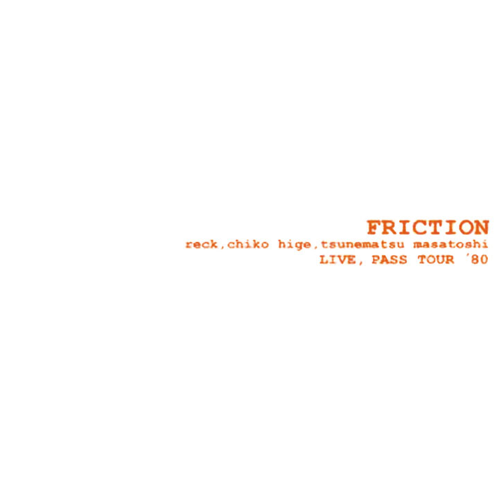 Live - Pass Tour '80 [Limited Release] (Vinyl) (Friction)