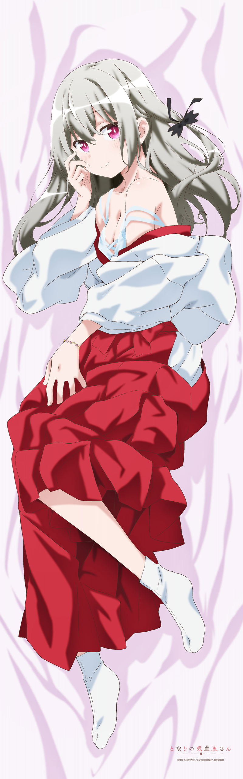 Ms. Vampire Who Lives In My Neighborhood Original Illustration Premium Dakimakura Cover Sophie (Shrine Maiden) (Re-run) image 3