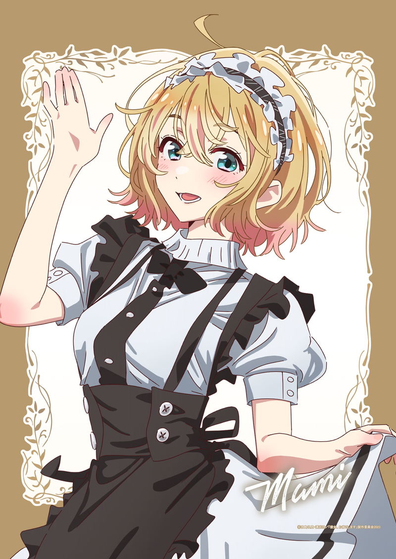 Rent-A-Girlfriend Season Original Illustration B2 Tapestry Maid