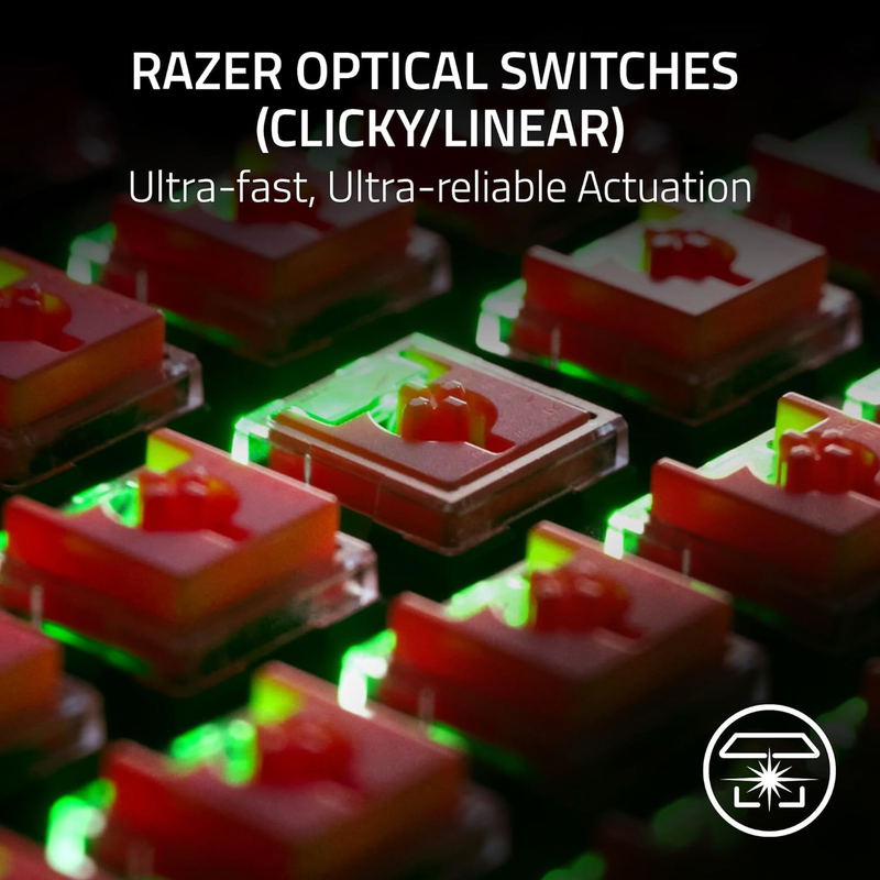 Razer DeathStalker V2 Pro Gaming Keyboard (Linear Red Switch) image 5