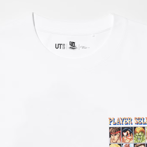 UT Capcom 40th Player Select Graphic T-Shirt (White | Size XS)_