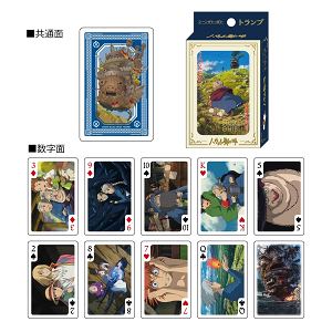 Howl's Moving Castle Scene-Filled Playing Cards